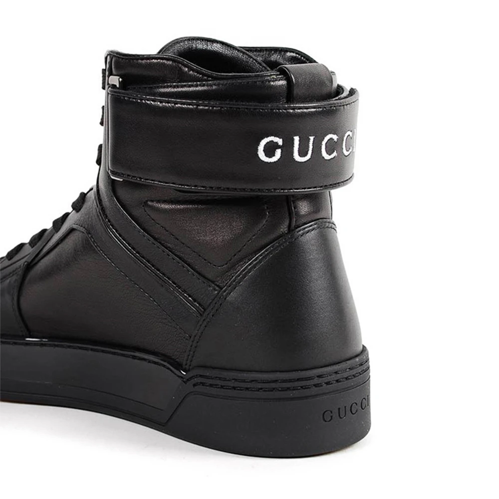 GUCCI 黑色女士运动鞋 386738-A3840-1000 商品