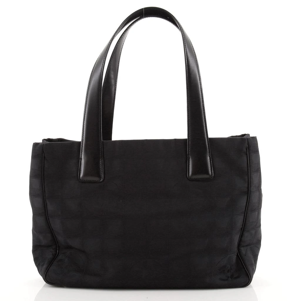 商品[二手商品] Chanel|Chanel Travel Line Tote Nylon Small Black,价格¥13519,第2张图片详细描述