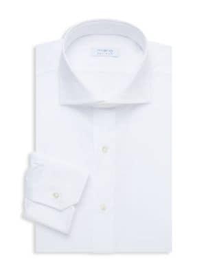 商品MALO|Solid-Hued Dress Shirt,价格¥619,第1张图片