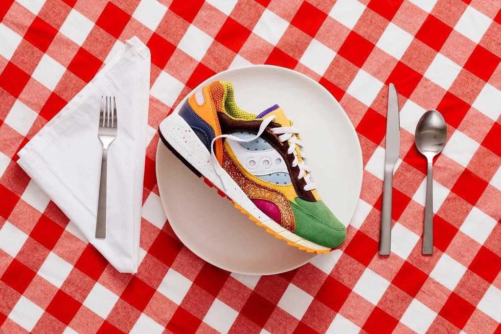 商品Saucony|Shadow 6000 - Food Fight,价格¥822,第5张图片详细描述