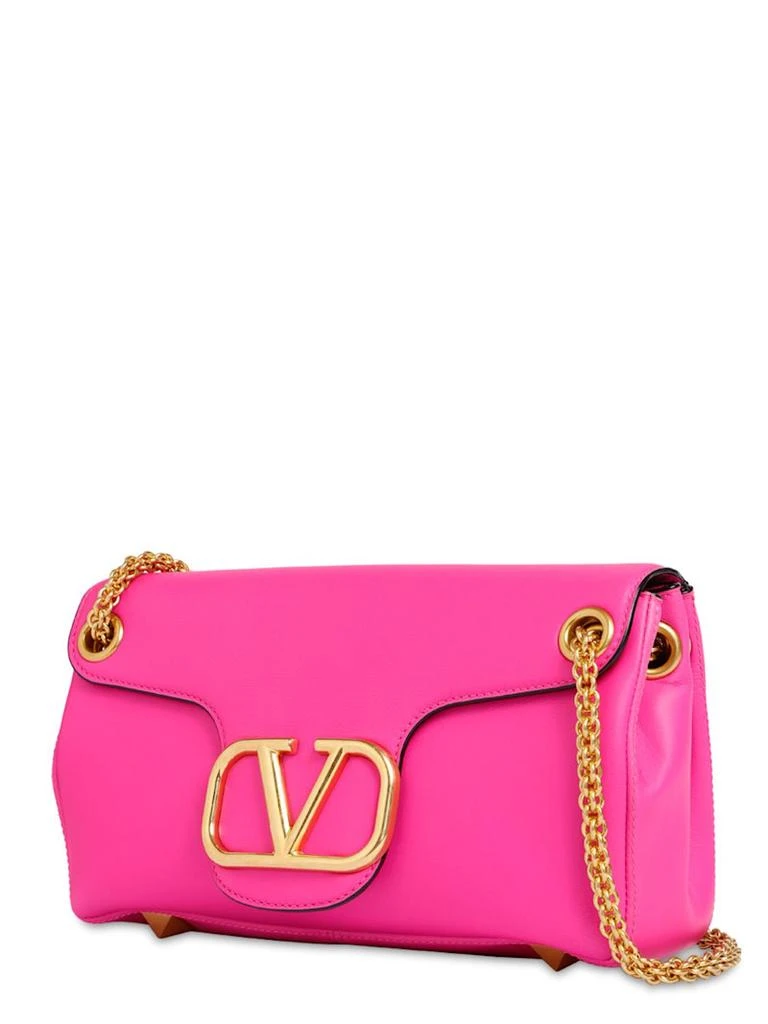 商品Valentino|铆钉&logo皮革单肩包,价格¥25185,第4张图片详细描述