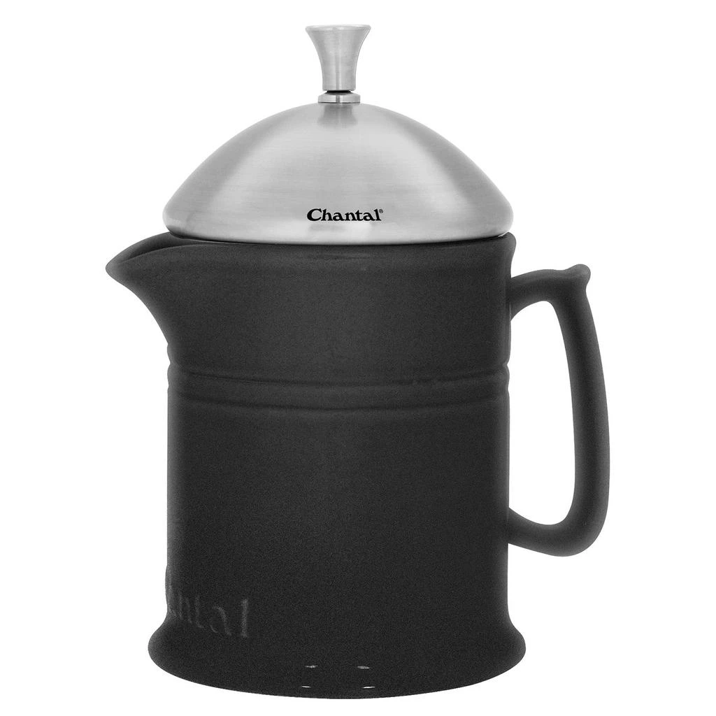 商品Chantal|Chantal 16 ounce Ceramic French Press with Stainless Plunger,价格¥356,第1张图片