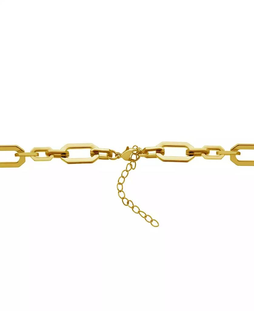 商品Essentials|Gold Plated Cable Chain Necklace 16" + 2" Extender,价格¥530,第2张图片详细描述