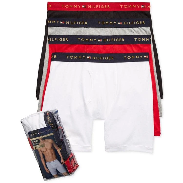 商品Tommy Hilfiger|Tommy Hilfiger 男士内裤4条装,价格¥217,第1张图片