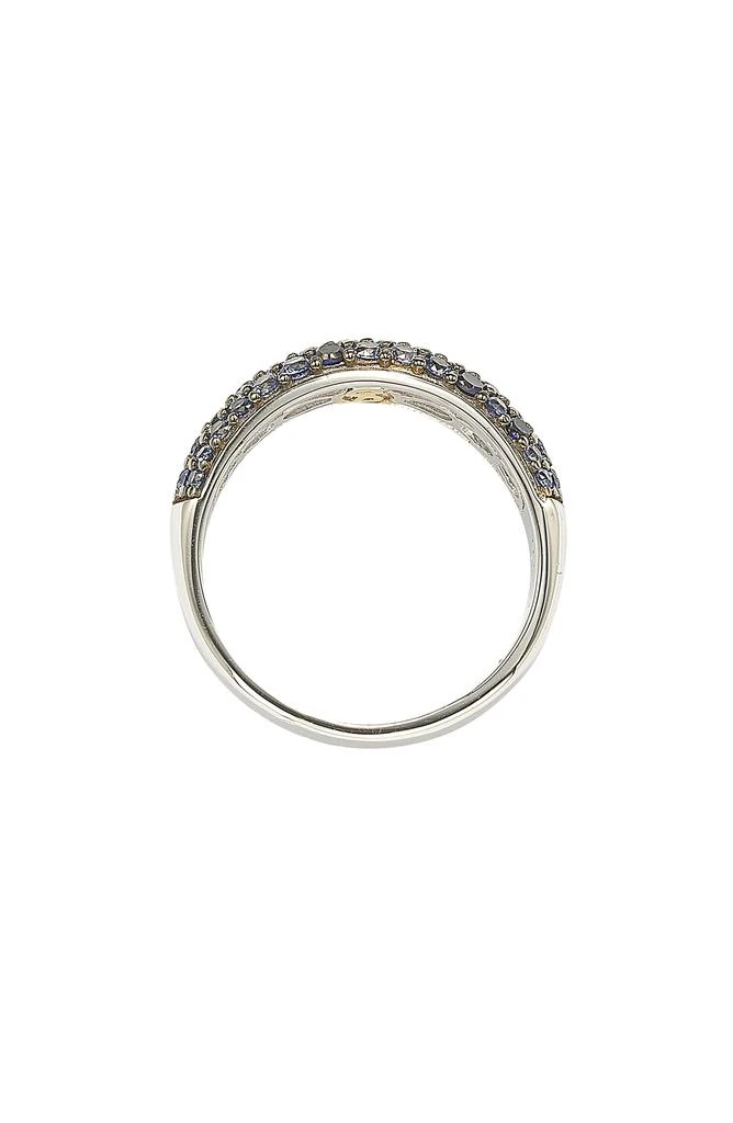 商品Suzy Levian|Sterling Silver Sapphire & Diamond Ring,价格¥2588,第4张图片详细描述