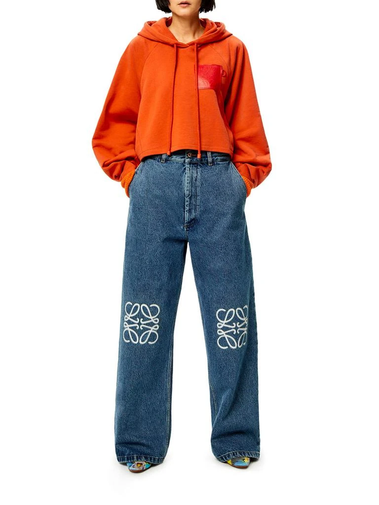 商品Loewe|Anagram Cropped Hoodie,价格¥7499,第2张图片详细描述