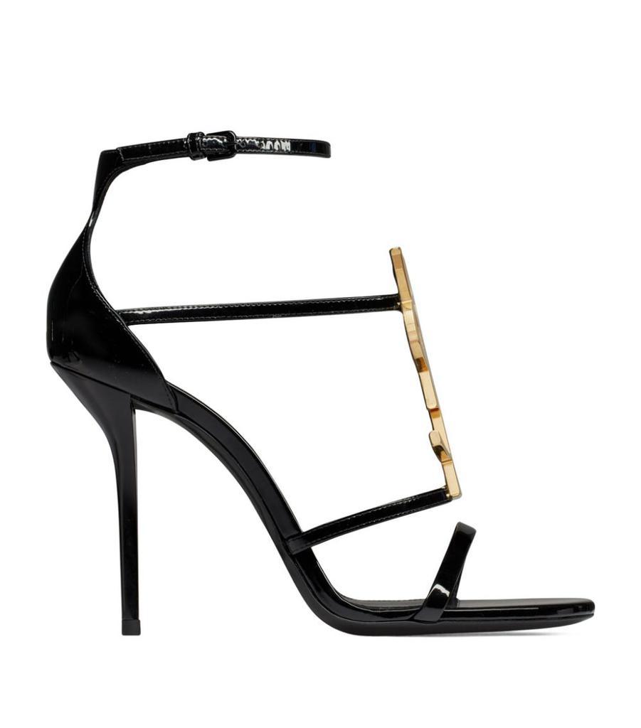 商品Yves Saint Laurent|Leather Cassandra Sandals 110,价格¥9829,第1张图片