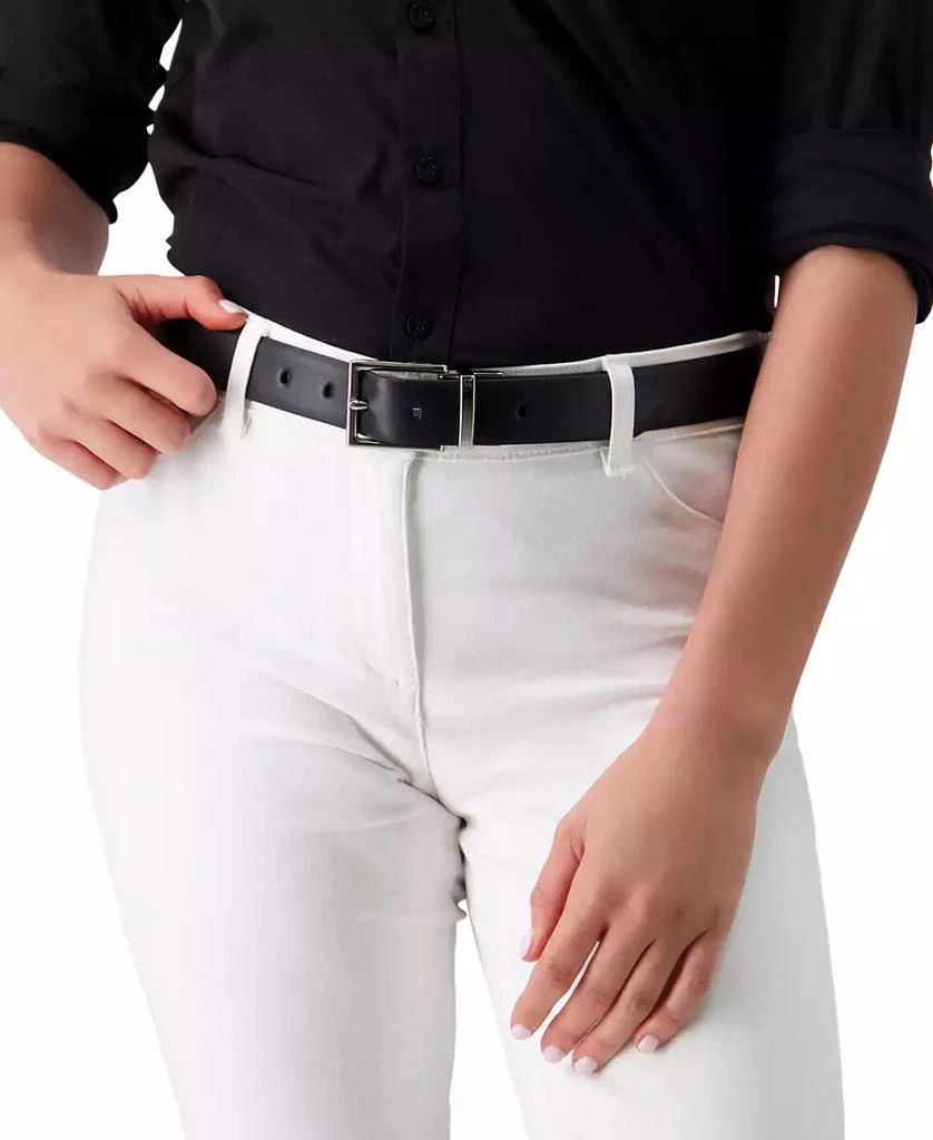 商品Calvin Klein|Women's Reversible Leather Pant Belt,价格¥339,第3张图片详细描述