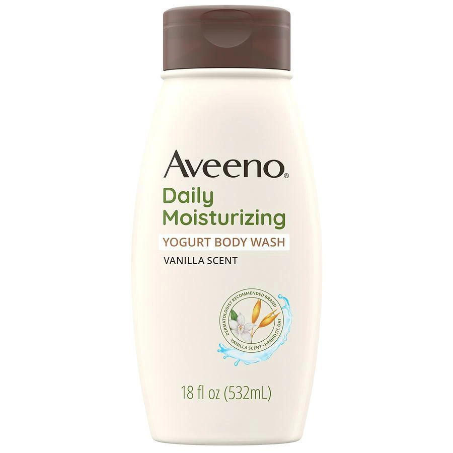 商品Aveeno|Daily Moisturizing Yogurt Body Wash Vanilla and Oat,价格¥82,第1张图片