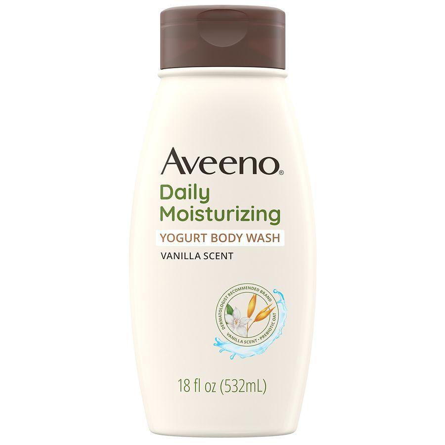 商品Aveeno|Daily Moisturizing Yogurt Body Wash Vanilla and Oat,价格¥69,第1张图片