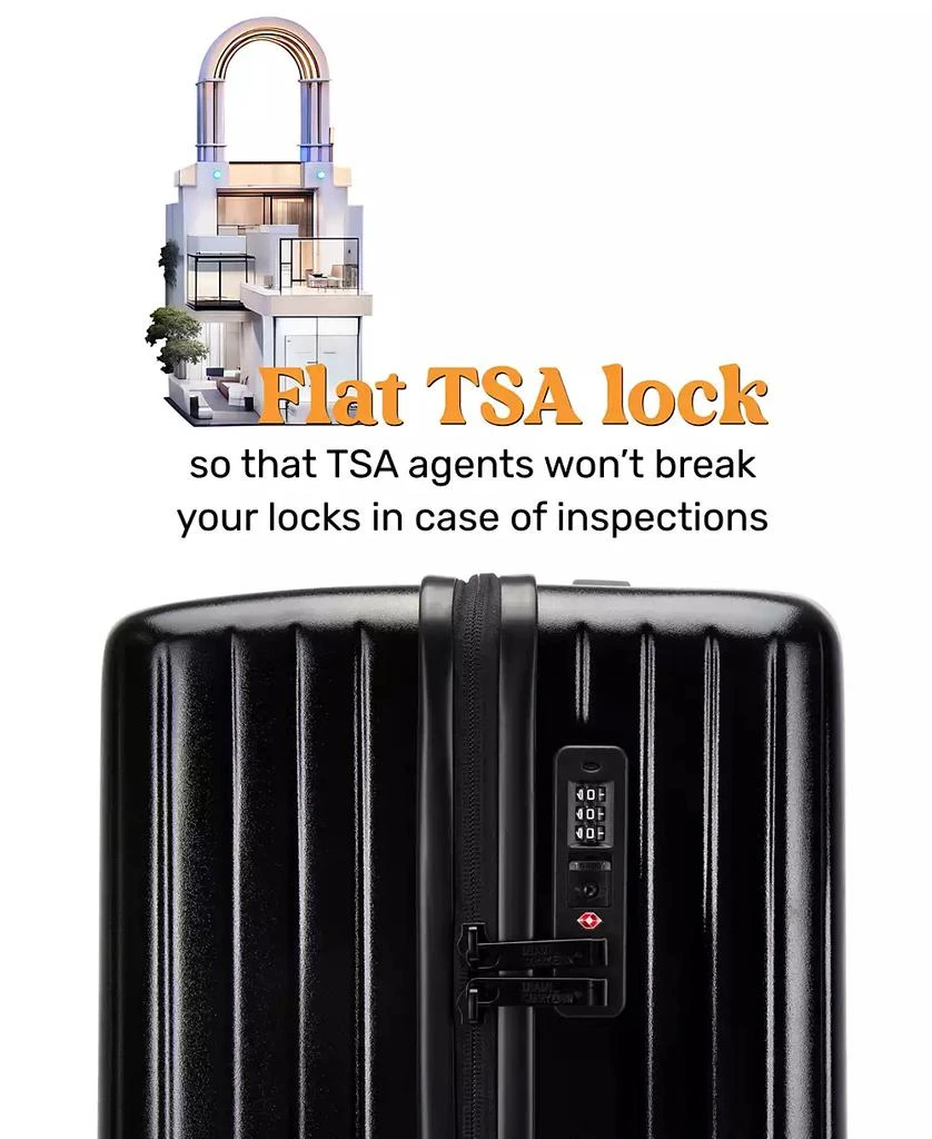 Ocean 2 Piece Polycarbonate Spinner Luggage Set 商品