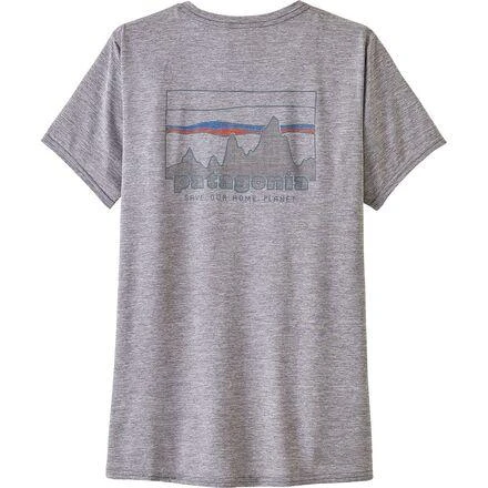 商品Patagonia|Capilene Cool Daily Graphic Short-Sleeve Shirt - Women's,价格¥464,第5张图片详细描述