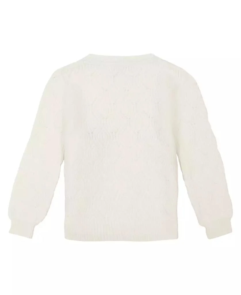 商品Tommy Hilfiger|Big Girls Heritage Pointelle Sweater,价格¥209,第3张图片详细描述