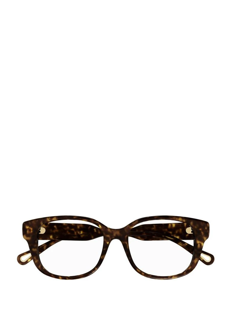 商品Chloé|Chloé Eyewear Rectangle Frame Glasses,价格¥1607,第1张图片