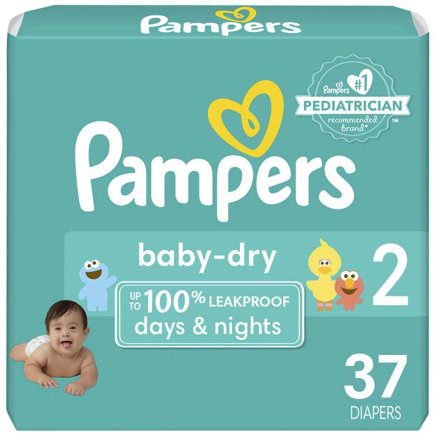 商品Pampers|Baby Dry Diapers Size 2,价格¥112,第2张图片详细描述