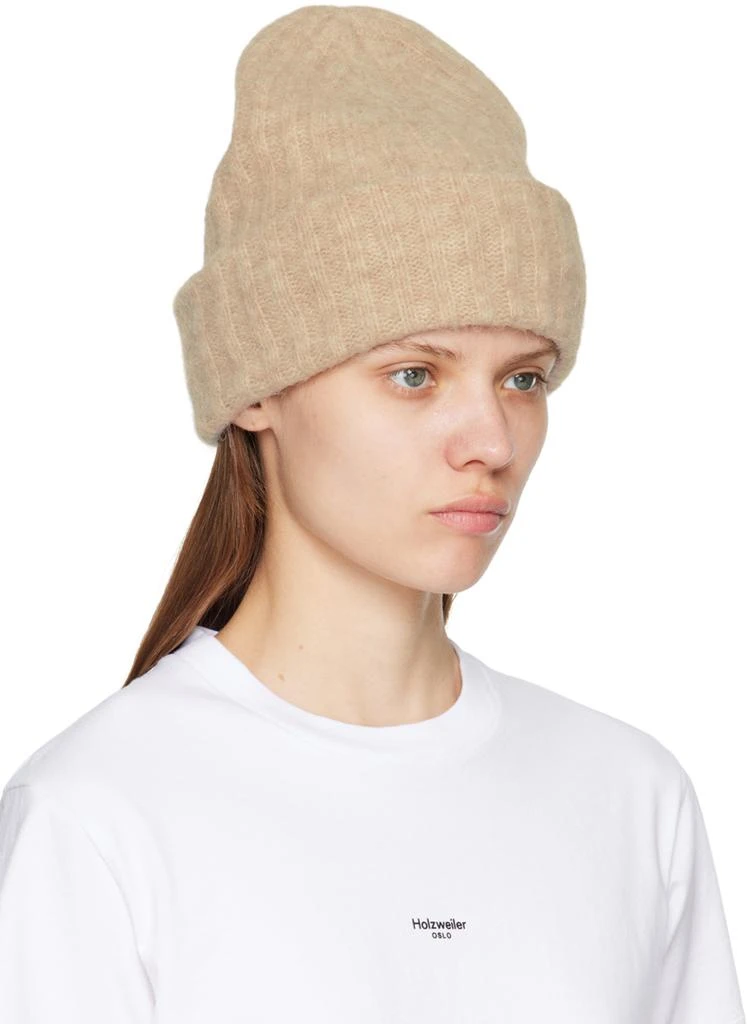 商品HOLZWEILER|Beige Erica Beanie,价格¥516,第2张图片详细描述