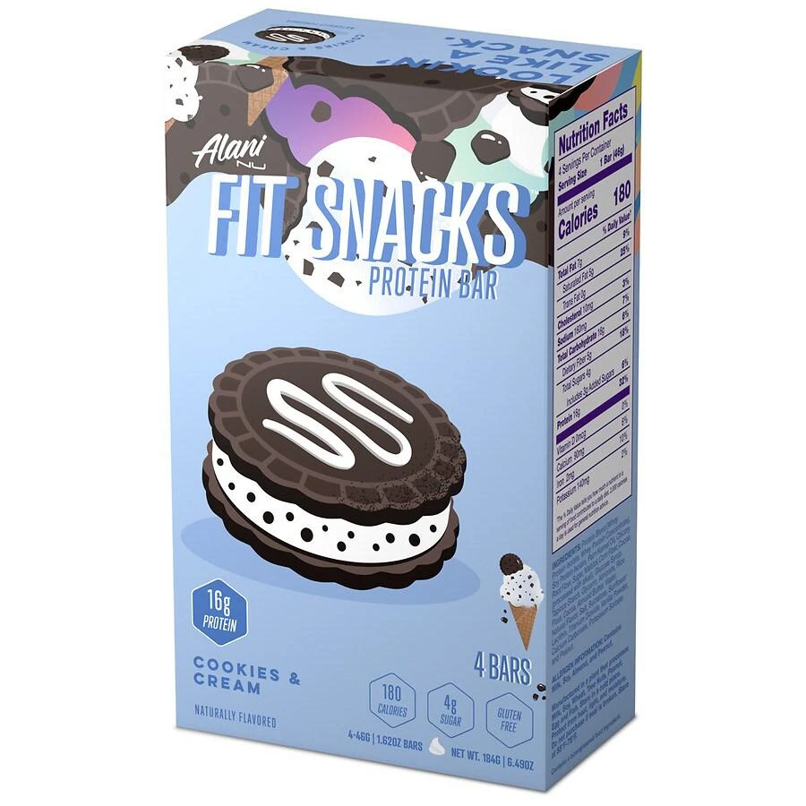 Fit Snacks Protein Bar Cookies & Cream 商品