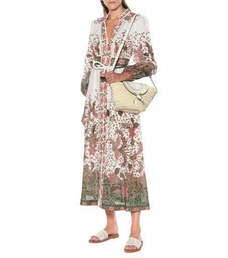商品Chloé|Marcie S号酒椰叶纤维斜挎包,价格¥4570,第5张图片详细描述