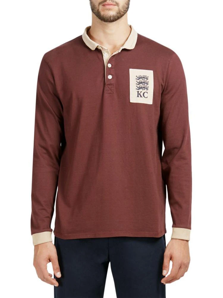 商品Kent & Curwen|Three-Lion Rugby Shirt,价格¥1054,第1张图片