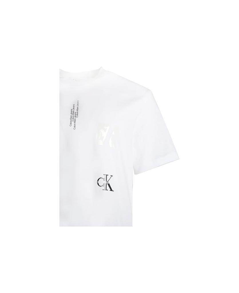 商品Calvin Klein|Cotton T-shirt,价格¥638,第4张图片详细描述