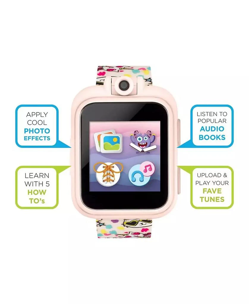 商品Playzoom|Kid's 2 Blush Cat Print Tpu Strap Smart Watch,价格¥497,第5张图片详细描述