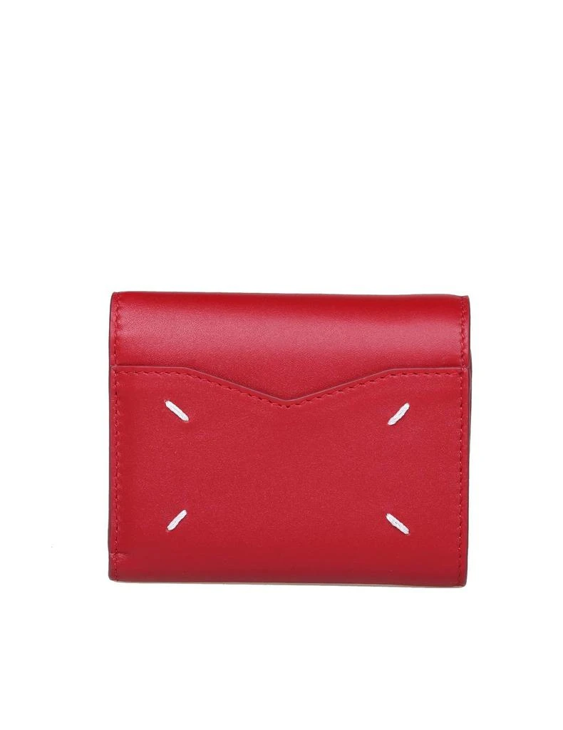 商品MAISON MARGIELA|Maison Margiela Four-Stitch Foldover Top Wallet,价格¥3327,第2张图片详细描述