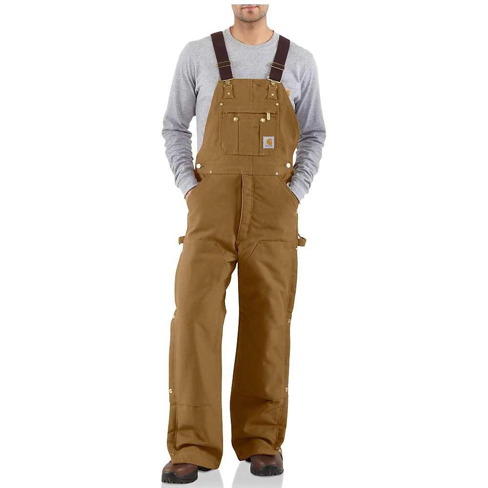 商品Carhartt|Carhartt Men's Quilt Lined Zip To Thigh Bib Overall,价格¥537,第4张图片详细描述