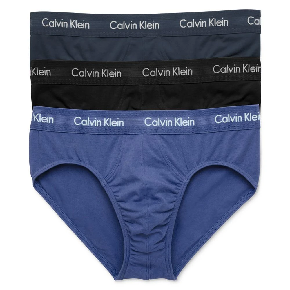 商品Calvin Klein|Men's Cotton Stretch Hip Briefs 3-Pack NU2661,价格¥149,第1张图片