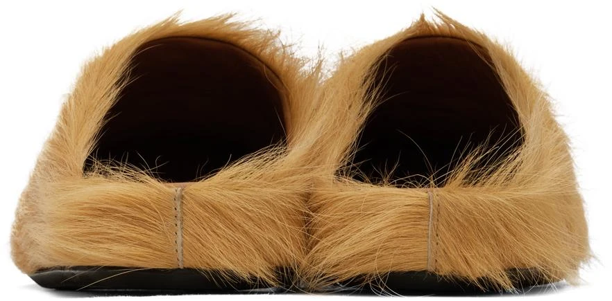 商品Marni|Beige Fussbett Sabot Loafers,价格¥6601,第2张图片详细描述