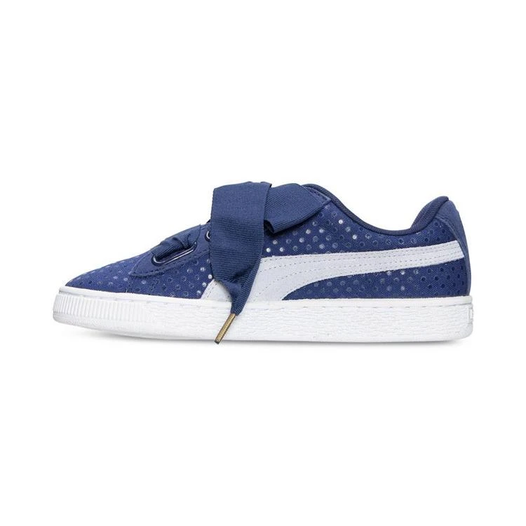 商品Puma|女子篮心 Basket Heart Denim 牛仔休闲运动鞋,价格¥223,第4张图片详细描述