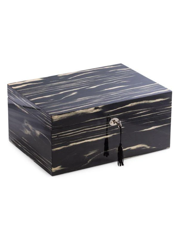 商品Bey-Berk|Ebony 100-Cigar Humidor,价格¥1976,第2张图片详细描述