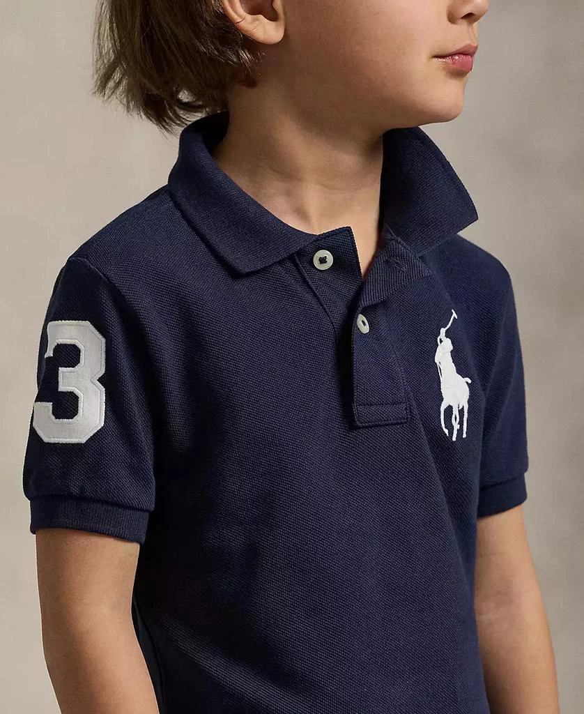 Toddler and Little Boys Big Pony Cotton Mesh Polo 商品