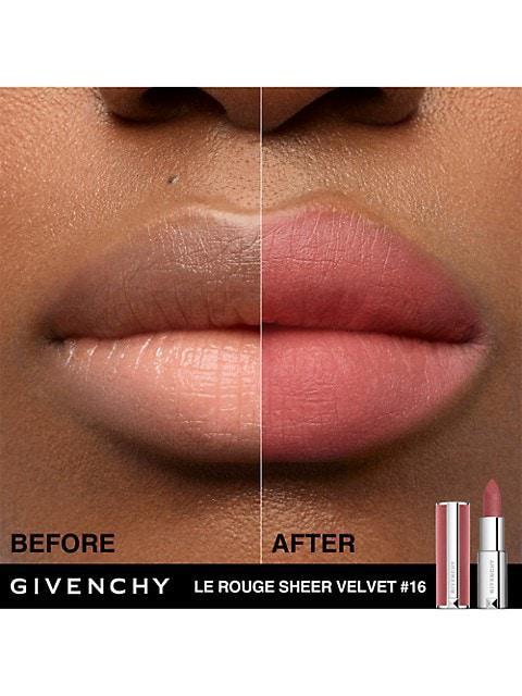 商品Givenchy|Le Rouge Sheer Velvet Lipstick,价格¥246,第7张图片详细描述