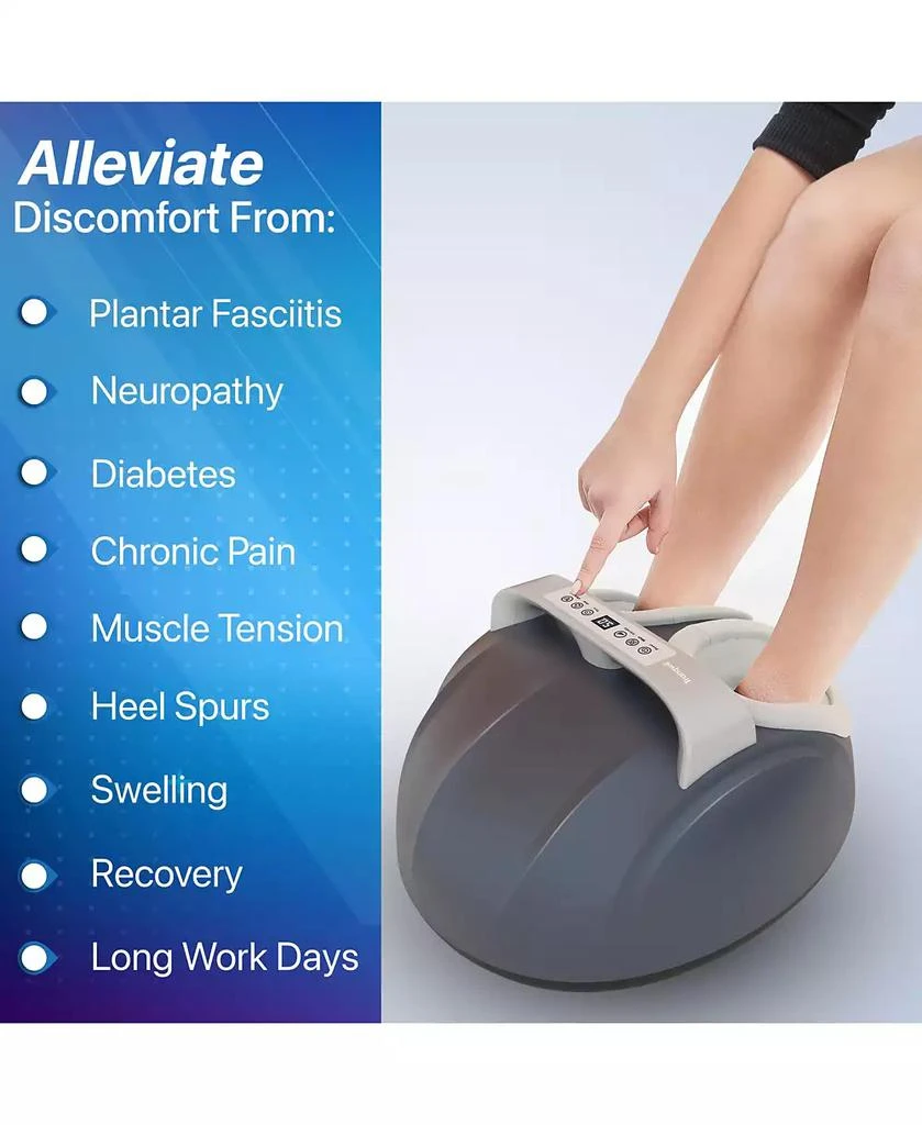 商品Tranqwil|Shiatsu Foot Massager Machine with Heat,价格¥614,第2张图片详细描述