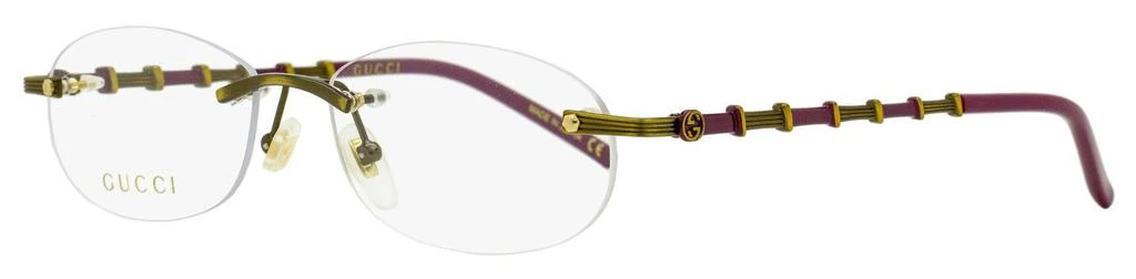 商品Gucci|Gucci Eyewear Oval Frame Glasses,价格¥982,第2张图片详细描述