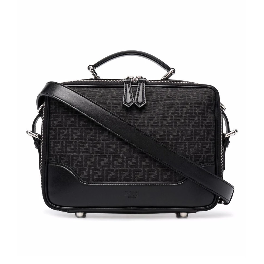 商品[国内直发] Fendi|FENDI 黑色男士公文包 7VA541-AG0N-F0NPN,价格¥15694,第1张图片