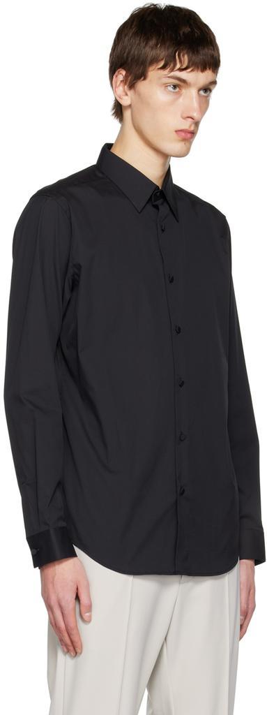 商品Theory|Black Sylvain Shirt,价格¥1729,第4张图片详细描述