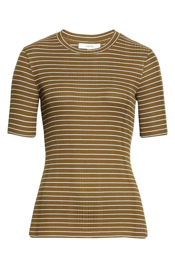 商品Vince|Stripe Variegated Rib Top,价格¥215,第5张图片详细描述