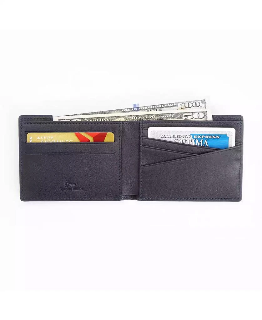 商品ROYCE New York|Men's RFID Blocking Slim Bifold Wallet,价格¥833,第2张图片详细描述