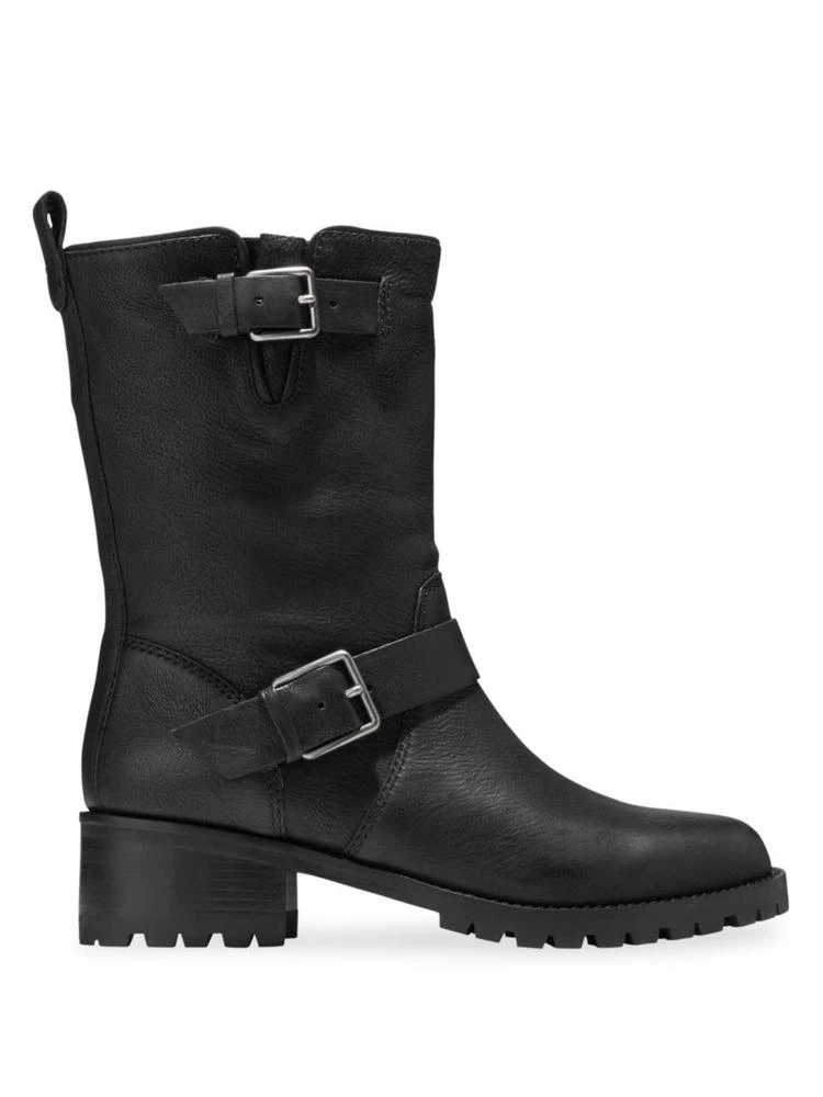 商品Cole Haan|Hemlock Leather Moto Boots,价格¥990,第3张图片详细描述