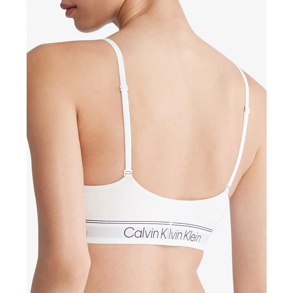 商品Calvin Klein|Women's Athletic Lightly Lined Triangle Bralette QF7186,价格¥191,第3张图片详细描述