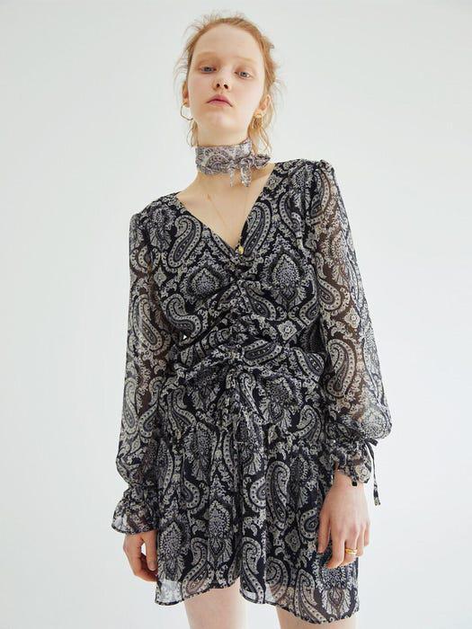 商品OUI MAIS NON|Jaclyn Paisely Dress,价格¥1036,第1张图片