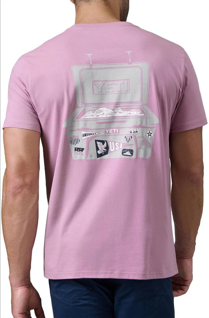 商品YETI|YETI Men's Stickers And Crews Short Sleeve T-Shirt,价格¥98,第1张图片