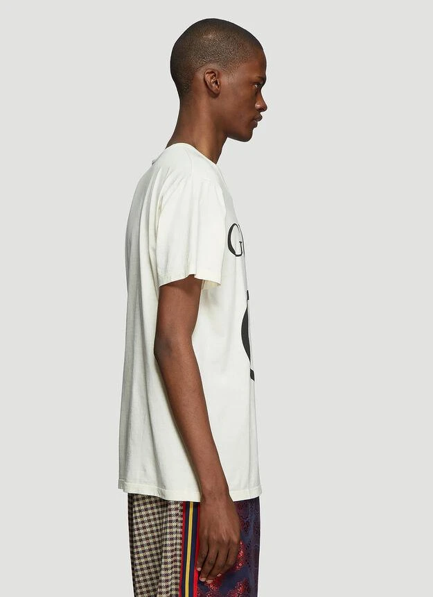 商品Gucci|Logo T-Shirt in White,价格¥4755,第3张图片详细描述