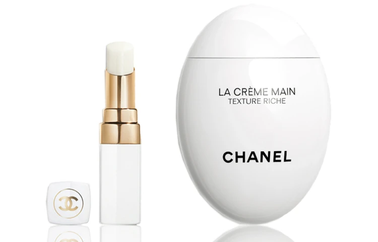 商品[国内直发] Chanel|香奈儿 白管润唇膏白蛋手霜组合 护理套装 舒缓肌肤防裂滋润 两件套,价格¥867,第1张图片