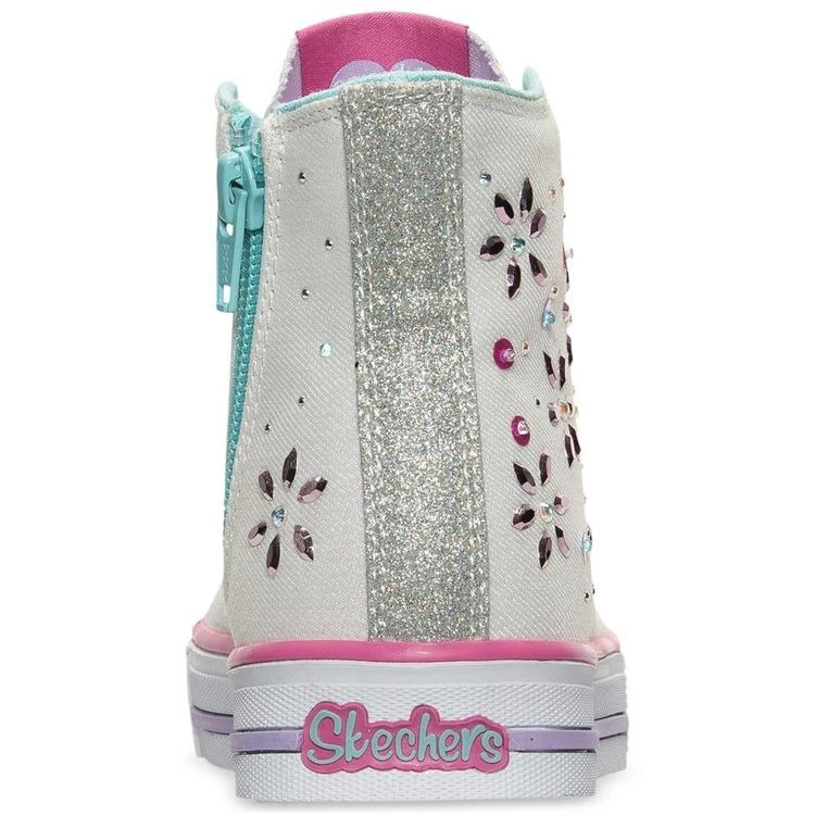 女小童Little Girls' Twinkle Toes: Shuffles - Sparkly and Sweet High Top Sneakers from Finish Line 商品