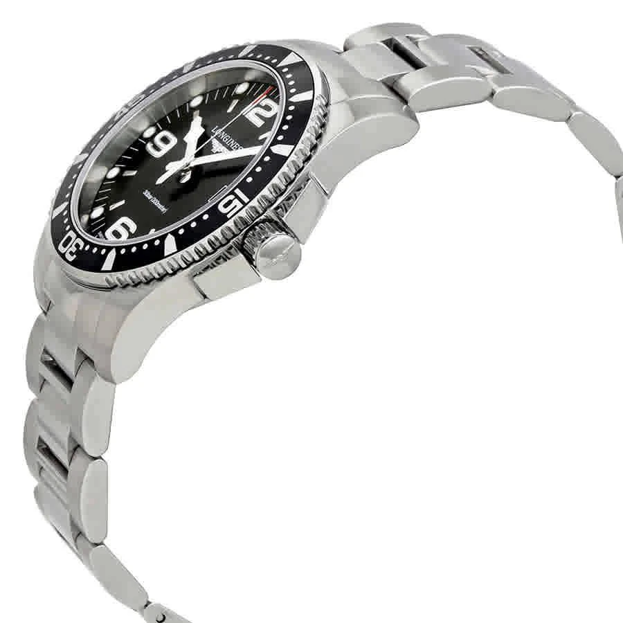 商品Longines|HydroConquest Black Dial Men's 41mm Watch L37404566,价格¥5808,第2张图片详细描述