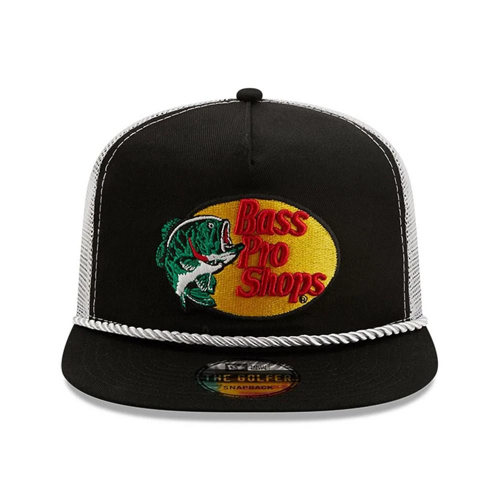 商品New Era|Men's Black, White Martin Truex Jr Golfer Snapback Adjustable Hat,价格¥269,第3张图片详细描述