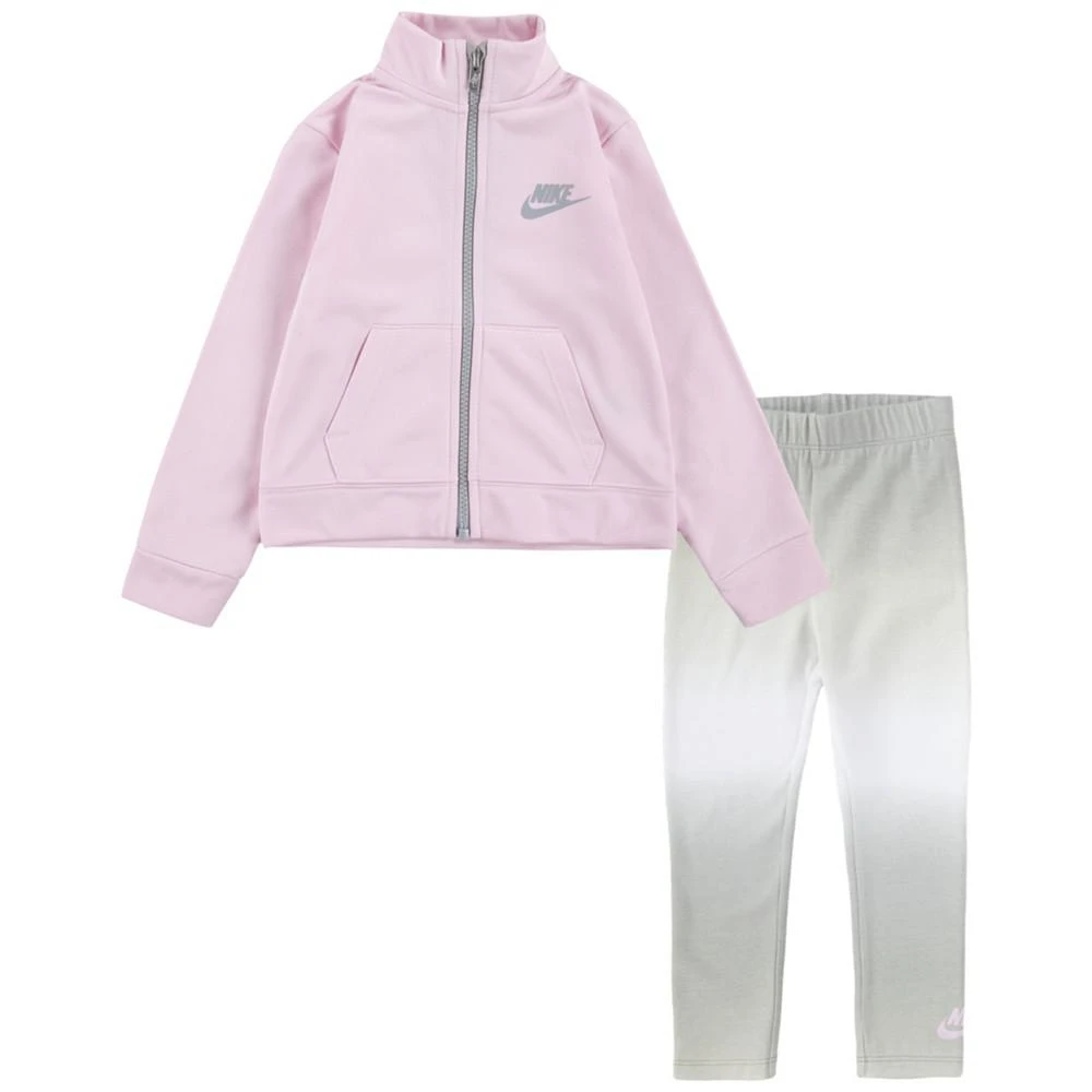 商品NIKE|Toddler Girls Printed Tricot Jacket and Leggings, 2 Piece Set,价格¥303,第1张图片