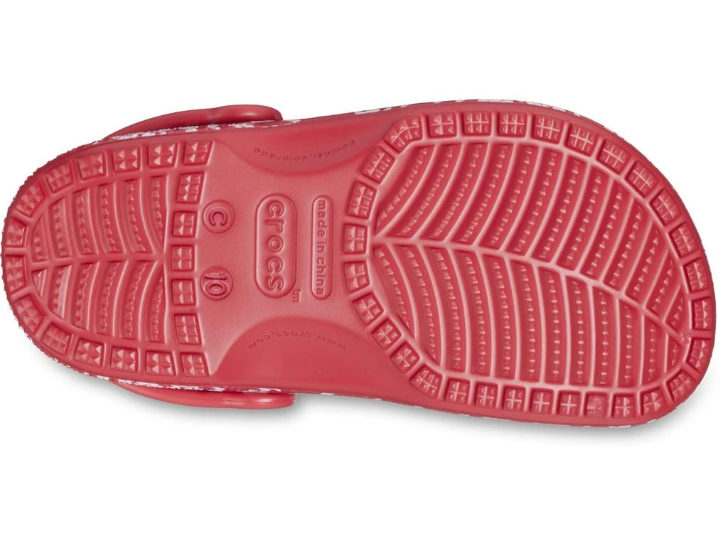 商品Crocs|Classic Clog - Seasonal Graphic (Toddler),价格¥167,第3张图片详细描述